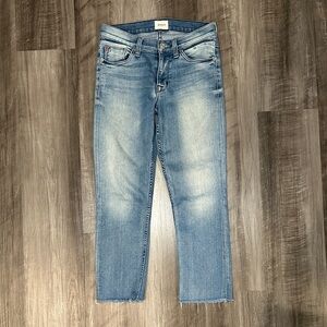 Hudson Fallon Crop Alta Jeans - 25